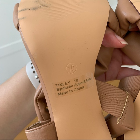 Lemon Drop by Priviledge Mauve Pink 4.5” Block Heel Square Toe Size 10 - Picture 6 of 9